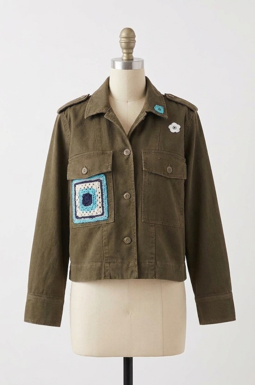 NEW RAILS tuli jacket in olive
